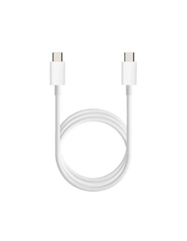 Câble Type C vers Type C 2.0 HD23 PD 40W 1m blanc