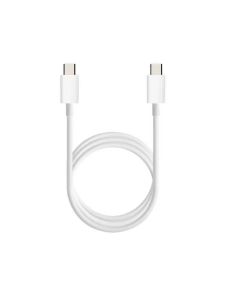 Câble Type C vers Type C 2.0 HD23 PD 40W 1m blanc