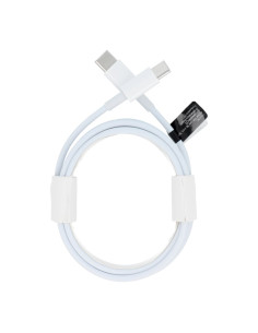 Câble Type C vers Type C 2.0 HD23 PD 40W 2m blanc 2