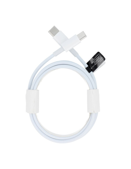 Câble Type C vers Type C 2.0 HD23 PD 40W 2m blanc