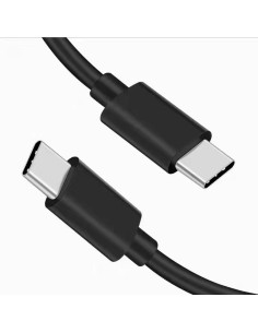 Câble Type C vers Type C 2.0 HD23 PD 40W 2m noir