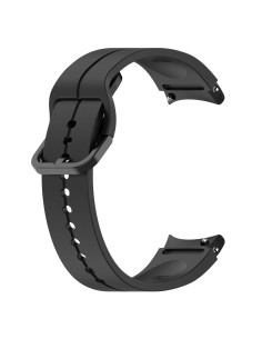 Silicone strap for SAMSUNG Watch 4 / 5 black (5)