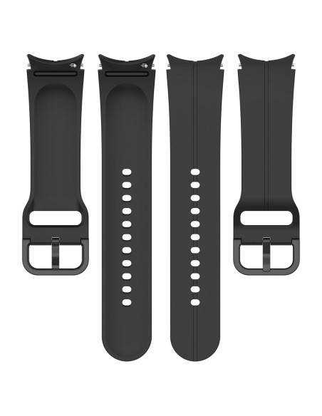 Silicone strap for SAMSUNG Watch 4 / 5 black (5)