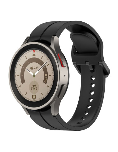 Silicone strap for SAMSUNG Watch 4 / 5 black (5)