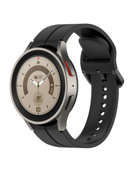 Silicone strap for SAMSUNG Watch 4 / 5 black (5)