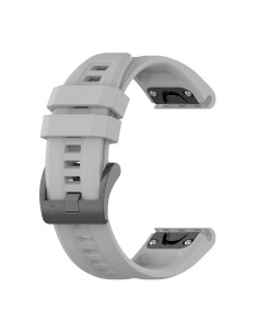 Bracelet pour Garmin FENIX 3 / 3HR / 5X / 6X / 6X PRO / 7X / 7X PRO smartwatch gris (12)