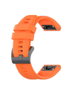 Bracelet pour Garmin FENIX 3 / 3HR / 5X / 6X / 6X PRO / 7X / 7X PRO smartwatch orange (8)