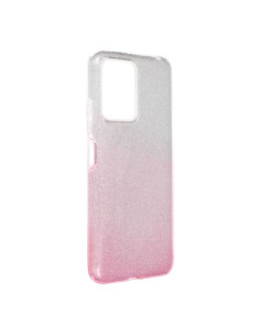 Coque Forcell - SHINING pour XIAOMI Redmi NOTE 12 5G TRANSPARENT/ROSE