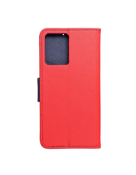 Étui pour XIAOMI Redmi NOTE 12 4G rouge / bleu marine
