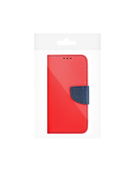 Étui pour XIAOMI Redmi NOTE 12 4G rouge / bleu marine