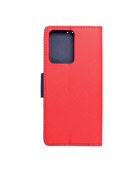 Étui pour XIAOMI Redmi NOTE 12 PRO 5G rouge / bleu marine