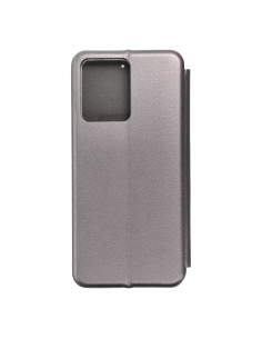 Étui Book Elegance pour XIAOMI Redmi NOTE 12 4G acier 2