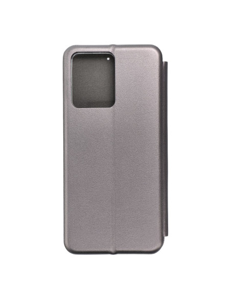 Étui Book Elegance pour XIAOMI Redmi NOTE 12 4G acier