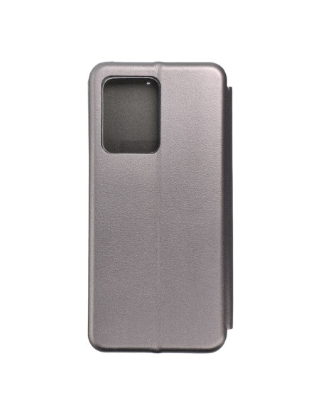 Etui Book Elegance pour XIAOMI Redmi NOTE 12 PRO PLUS 5G acier