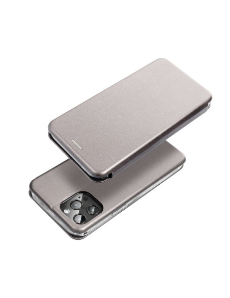 Etui Book Elegance pour XIAOMI Redmi NOTE 12 PRO PLUS 5G acier