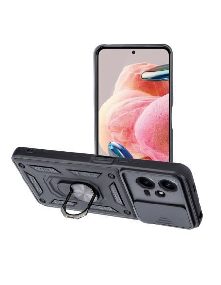 Coque SLIDE ARMOR pour XIAOMI Redmi NOTE 12 5G noir