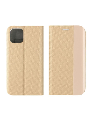 Etui SENSITIVE Book pour XIAOMI Redmi NOTE 12 PRO Plus 5G or