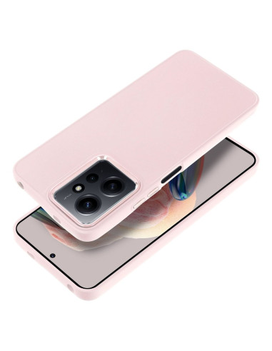 Coque FRAME pour XIAOMI Redmi Note 12 4G rose poudré
