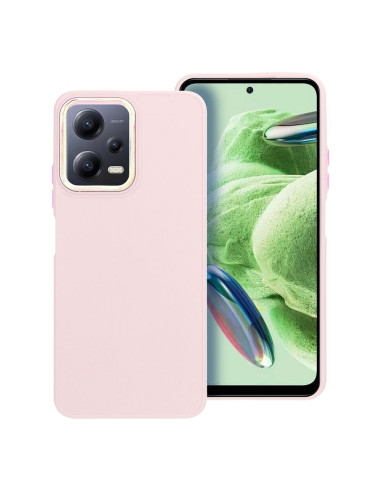 Coque FRAME pour XIAOMI Redmi Note 12 5G rose poudré