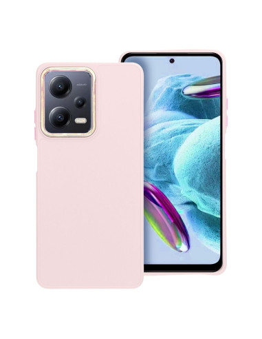 Coque FRAME pour XIAOMI Redmi Note 12 Pro 5G rose poudré
