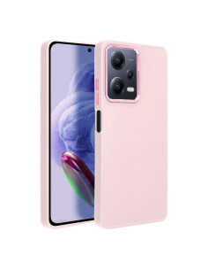 Coque FRAME pour XIAOMI Redmi Note 12 Pro 5G rose poudré 2