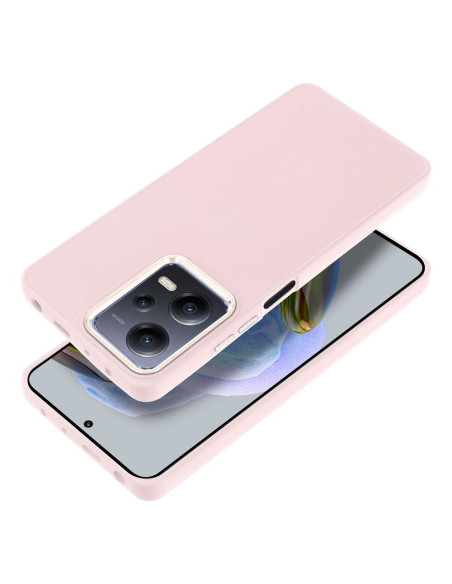 Coque FRAME pour XIAOMI Redmi Note 12 Pro 5G rose poudré
