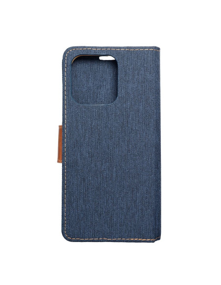 Etui Canvas pour XIAOMI Redmi 12C bleu marine