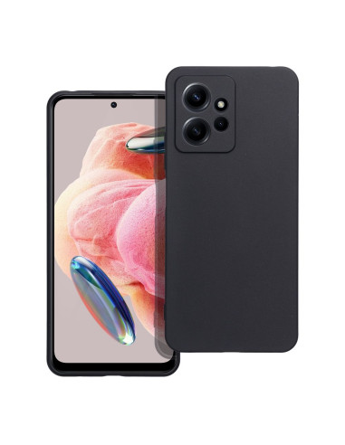 Coque MATT pour XIAOMI Redmi Note 12 4G noir