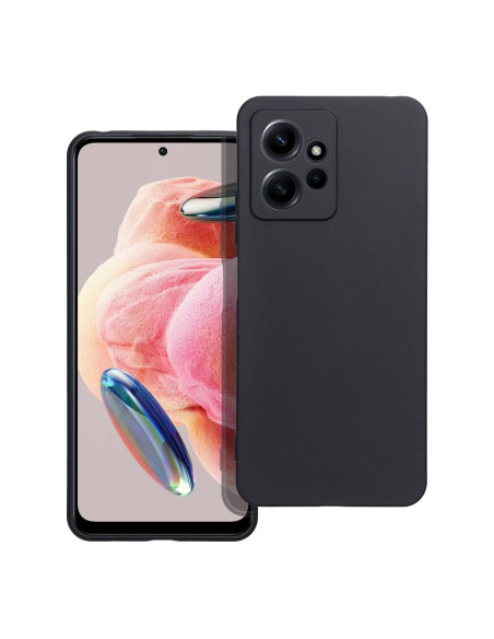 Coque MATT pour XIAOMI Redmi Note 12 4G noir