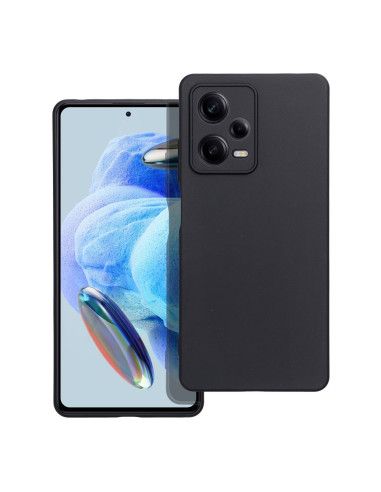 Coque MATT pour XIAOMI Redmi NOTE 12 PRO 5G noir
