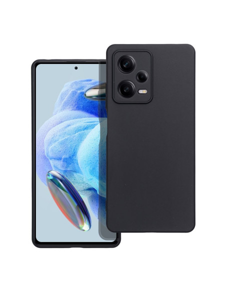 Coque MATT pour XIAOMI Redmi NOTE 12 PRO 5G noir