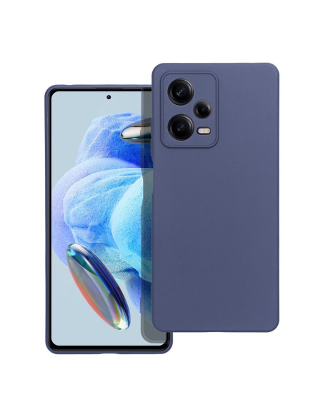 Coque MATT pour XIAOMI Redmi NOTE 12 PRO 5G bleu