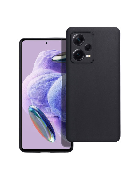 Coque MATT pour XIAOMI Redmi NOTE 12 PRO+ 5G noir