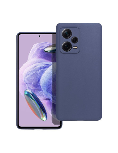 Coque MATT pour XIAOMI Redmi NOTE 12 PRO+ 5G bleu