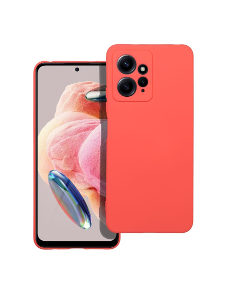 COQUE SILICONE pour XIAOMI Redmi NOTE 12 4G pêche