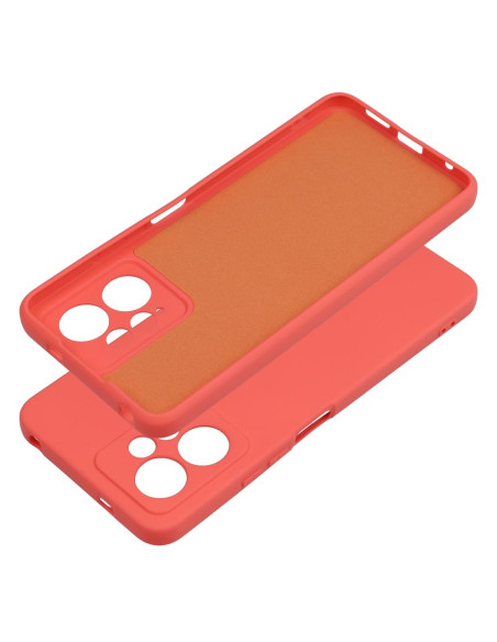 COQUE SILICONE pour XIAOMI Redmi NOTE 12 4G pêche