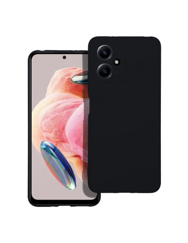 COQUE SILICONE pour XIAOMI Redmi NOTE 12 5G NOIR