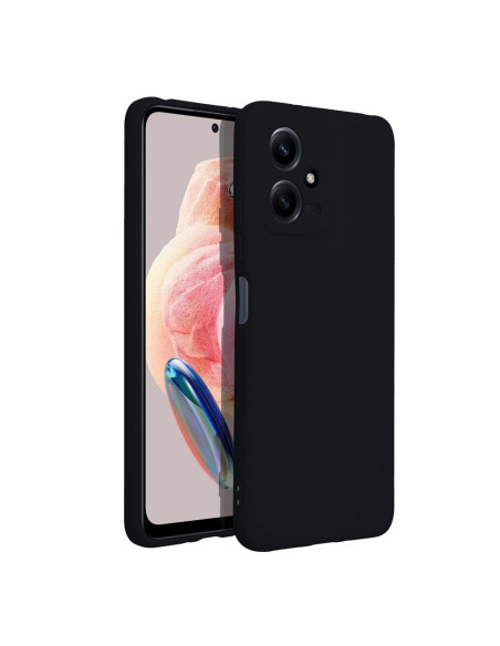 COQUE SILICONE pour XIAOMI Redmi NOTE 12 5G NOIR