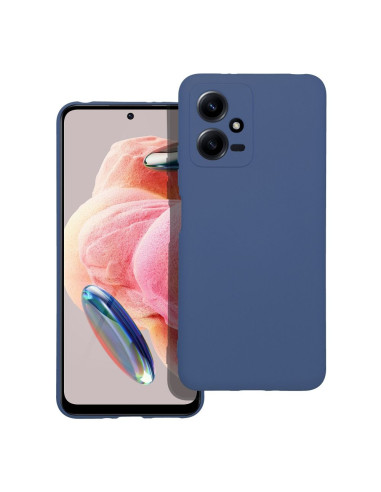 COQUE SILICONE pour XIAOMI Redmi NOTE 12 5G BLEU