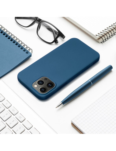 COQUE SILICONE pour XIAOMI Redmi NOTE 12 5G BLEU