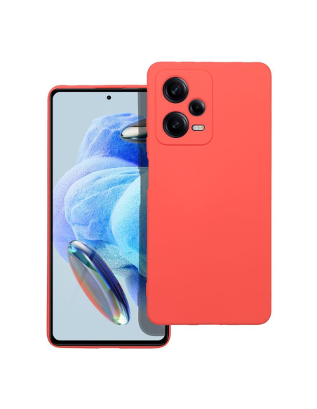 COQUE SILICONE pour XIAOMI Redmi NOTE 12 PRO 5G pêche