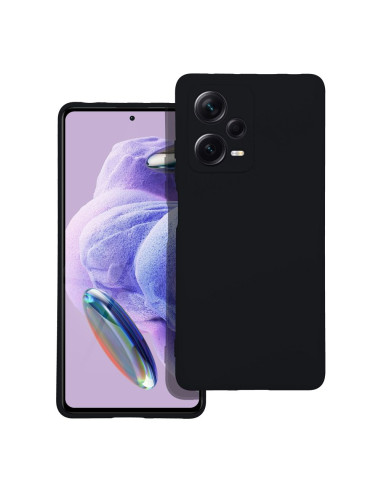COQUE SILICONE pour XIAOMI Redmi NOTE 12 PRO+ 5G NOIR
