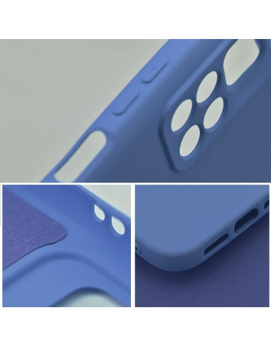COQUE SILICONE pour XIAOMI Redmi NOTE 12 PRO+ 5G BLEU