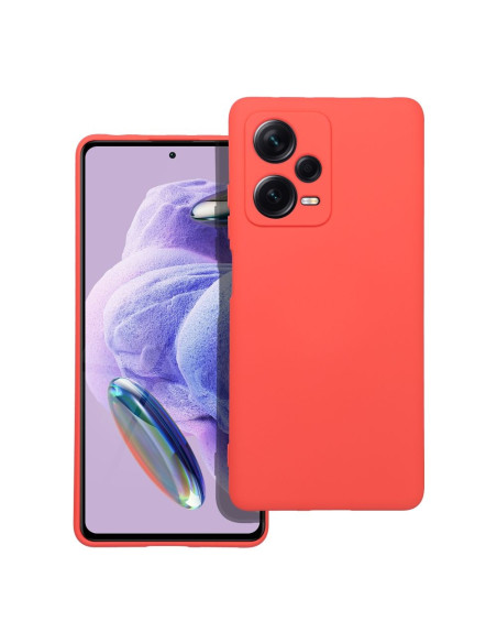 COQUE SILICONE pour XIAOMI Redmi NOTE 12 PRO+ 5G pêche