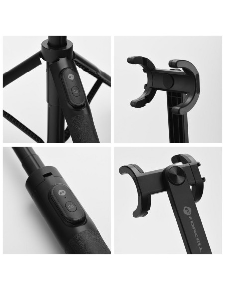FORCELL F-GRIP S150XL trépied pour selfie stick avec télécommande bluetooth