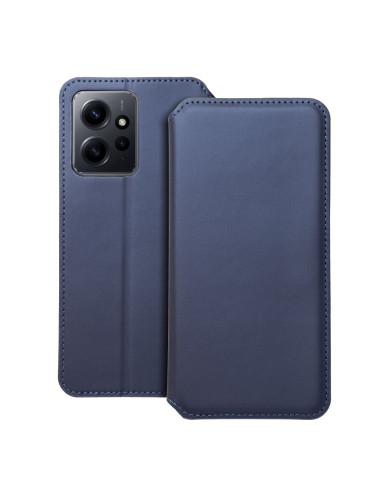 DUAL POCKET Book case for XIAOMI Redmi Note 12 4G navy