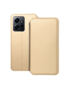 DUAL POCKET Book case for XIAOMI Redmi Note 12 4G gold