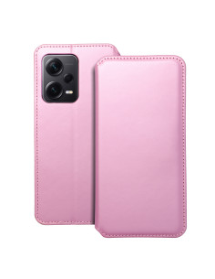 DUAL POCKET Book case for XIAOMI Redmi Note 12 Pro PLUS 5G light pink