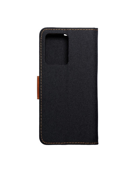 Etui Canvas pour XIAOMI Redmi NOTE 12 PRO Plus 5G noir