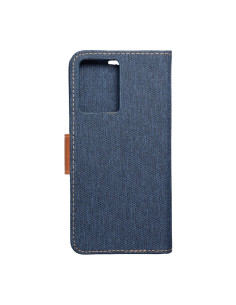 Etui Canvas pour XIAOMI Redmi NOTE 12 4G bleu marine 2